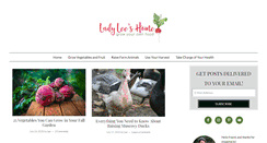 Desktop Screenshot of ladyleeshome.com
